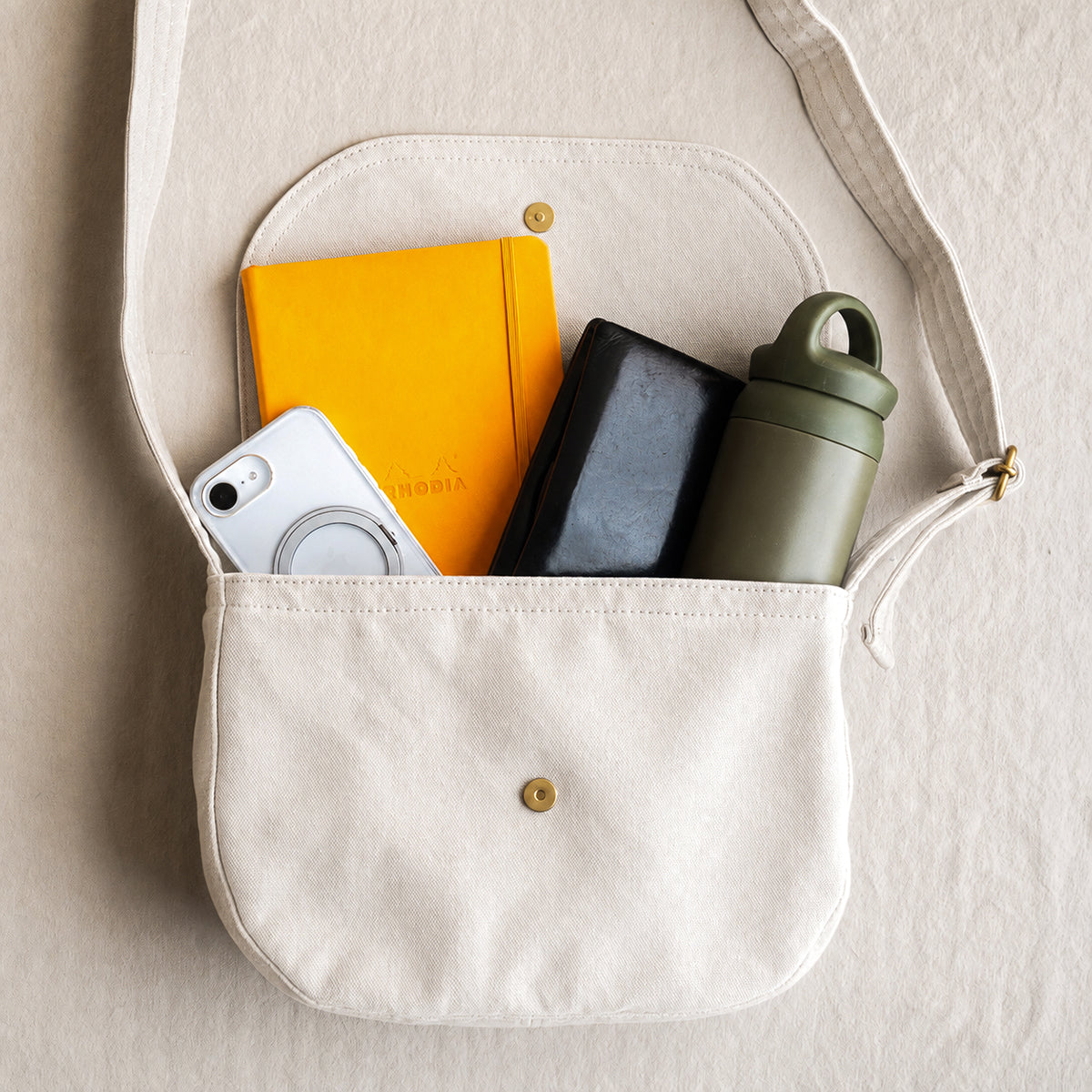 FLAP SHOULDER - ivory -