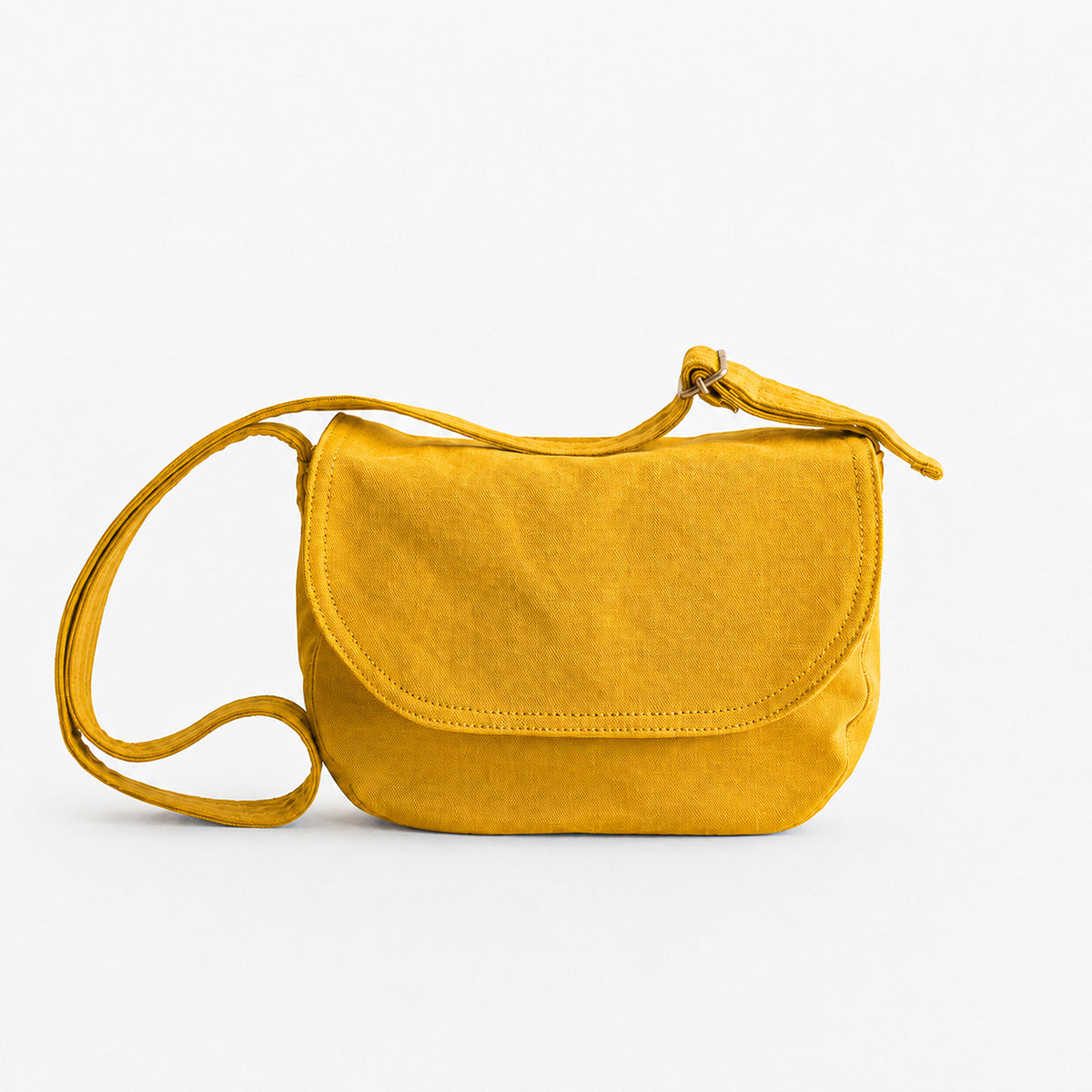 FLAP SHOULDER - mustard -