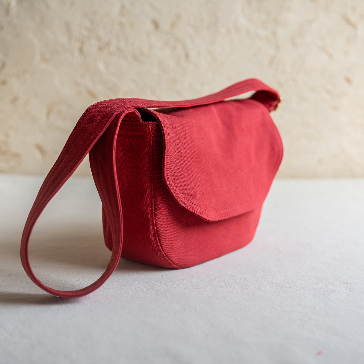 FLAP SHOULDER - red -