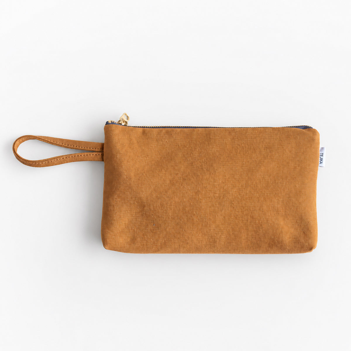 FLAT POUCH - camel -