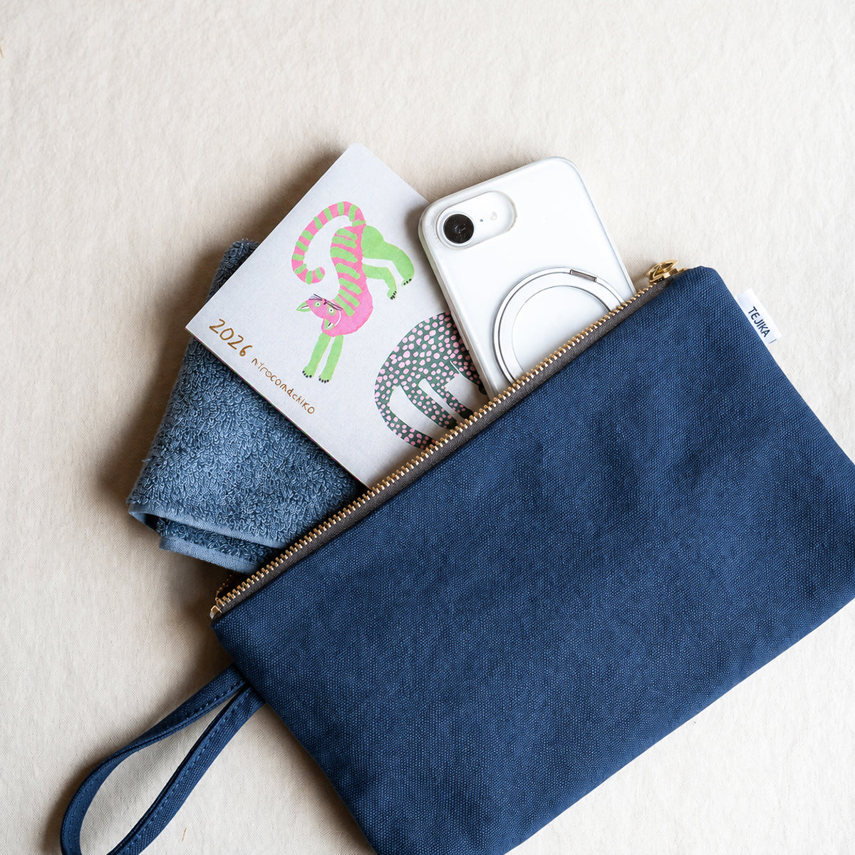 FLAT POUCH - deepnavy -