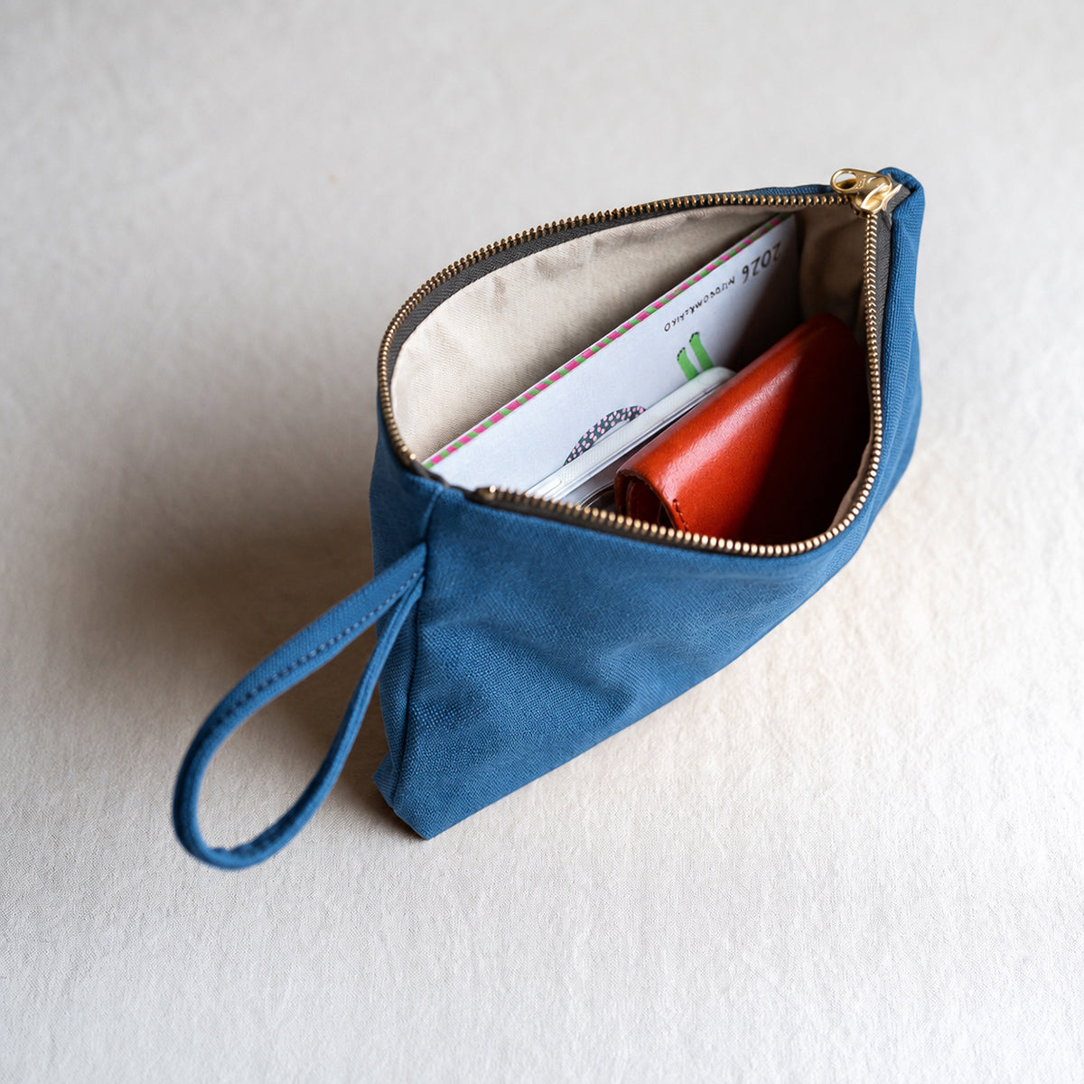 FLAT POUCH - indigoblue -