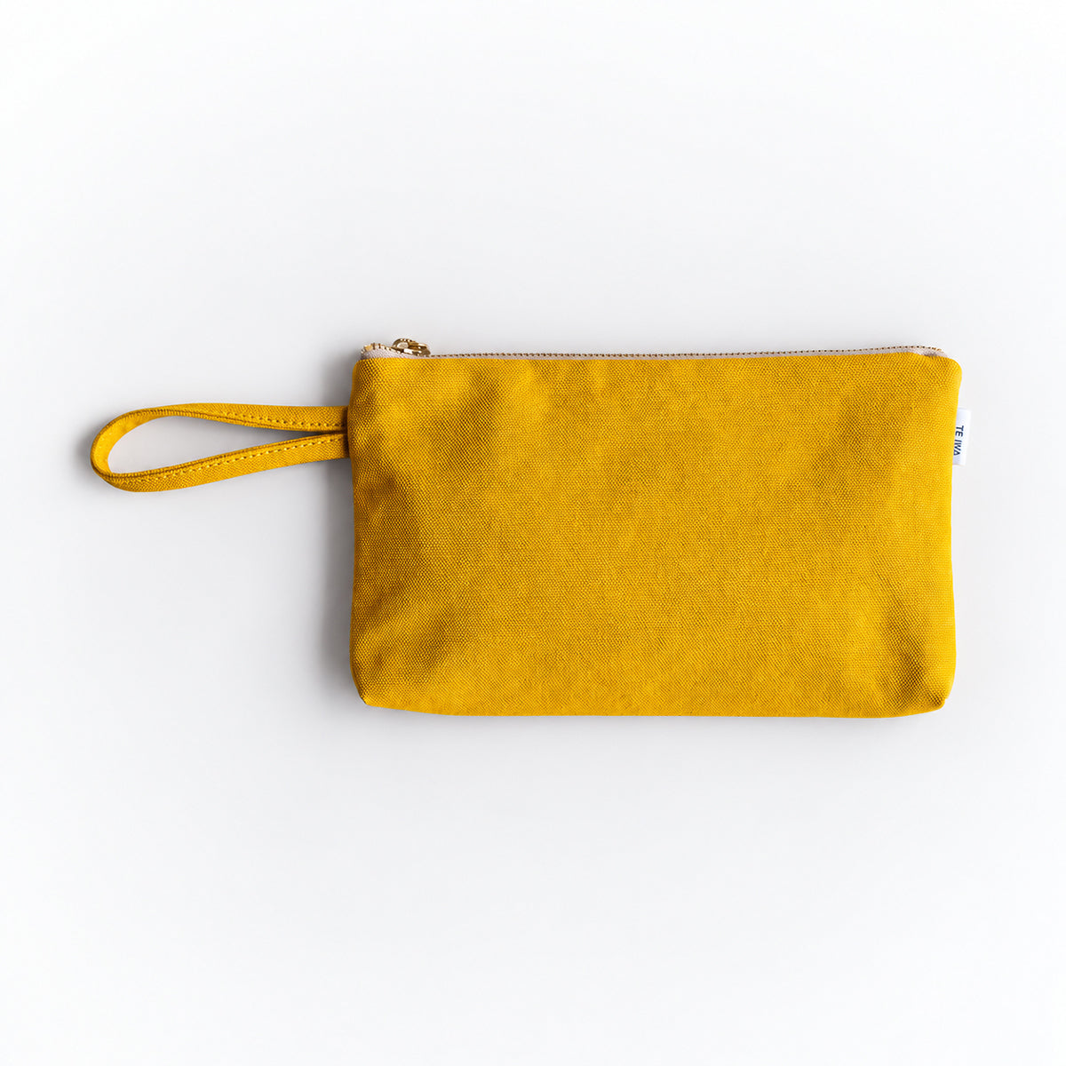 FLAT POUCH - mustard -