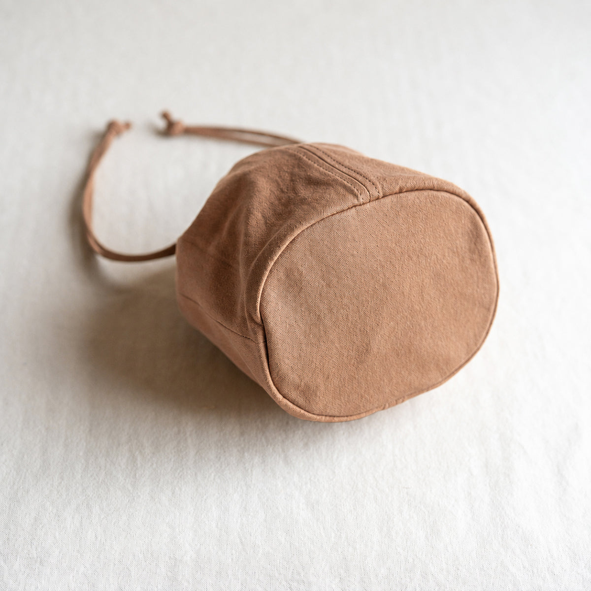 KINCHAKU POUCH - mocha -