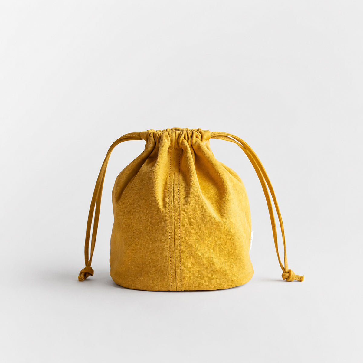 KINCHAKU POUCH - mustard -