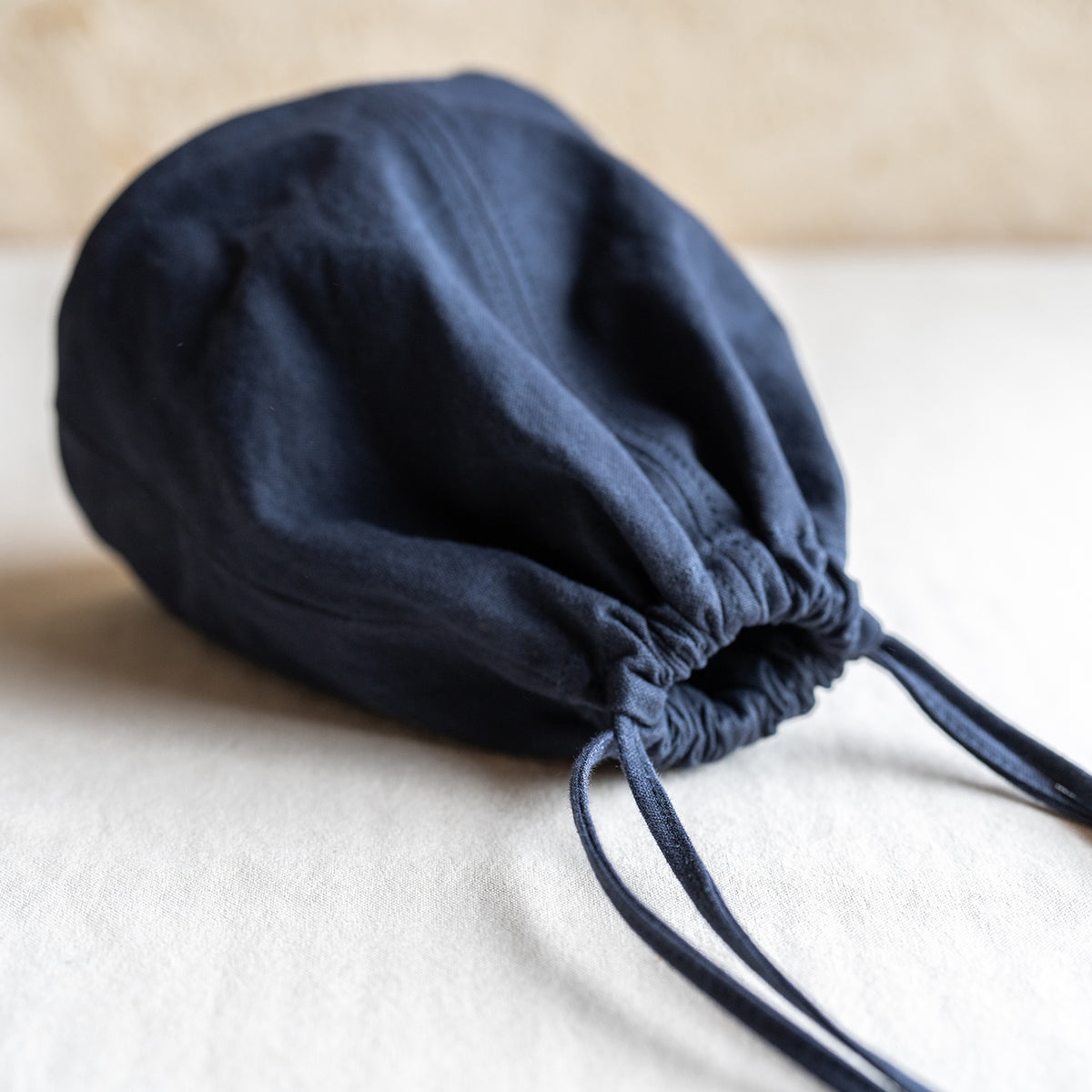 KINCHAKU POUCH - navy -