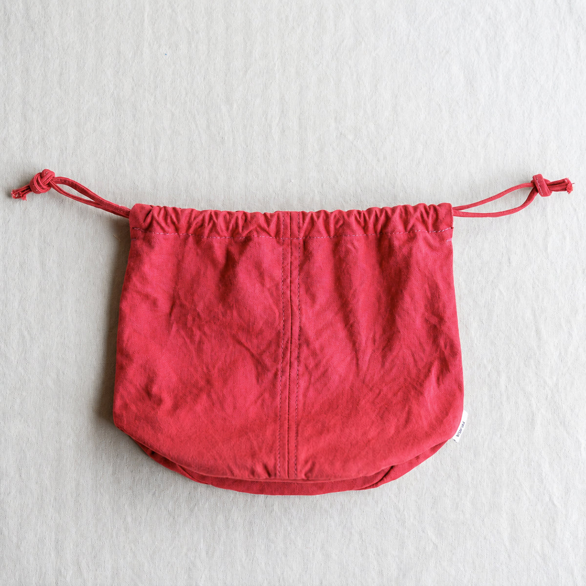 KINCHAKU POUCH - red -