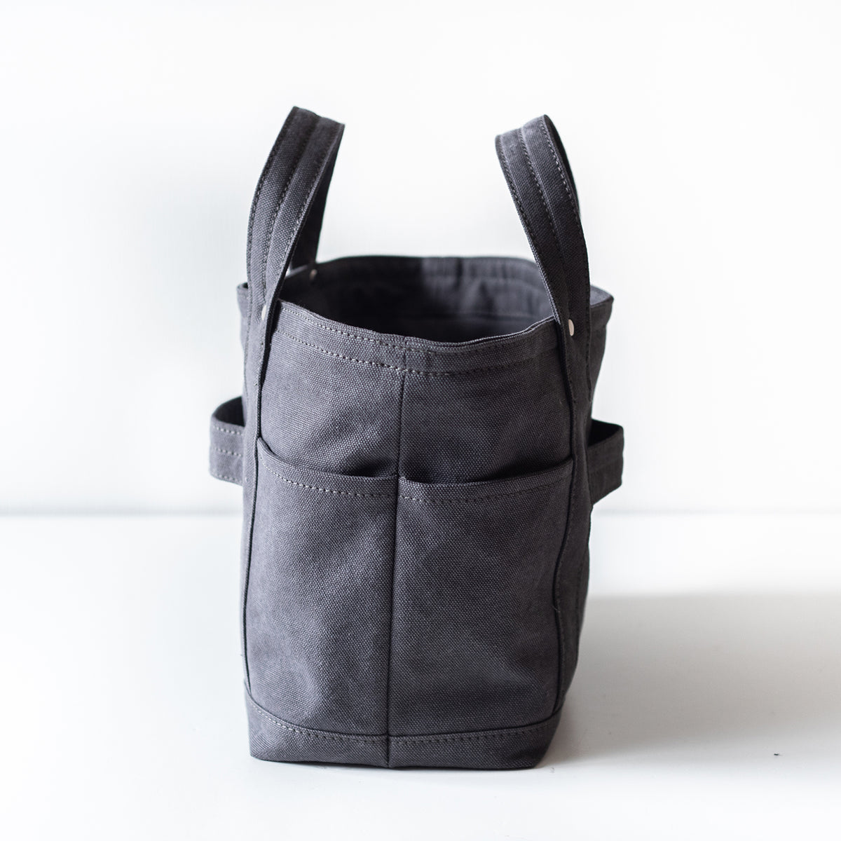 MINI TOOL TOTE - charcoal gray -