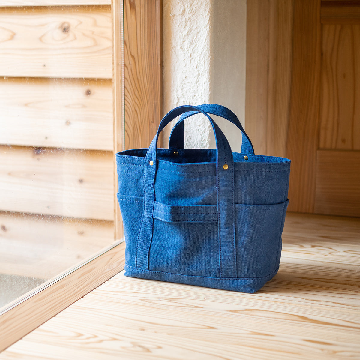 MINI TOOL TOTE - indigoblue -
