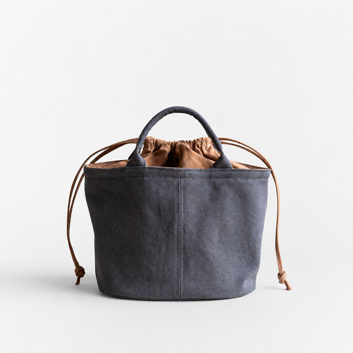 MINI TOTE - charcoal gray -