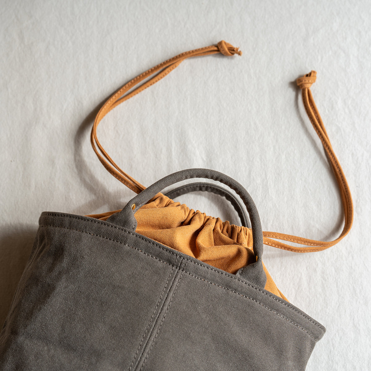 MINI TOTE - oldkhaki -