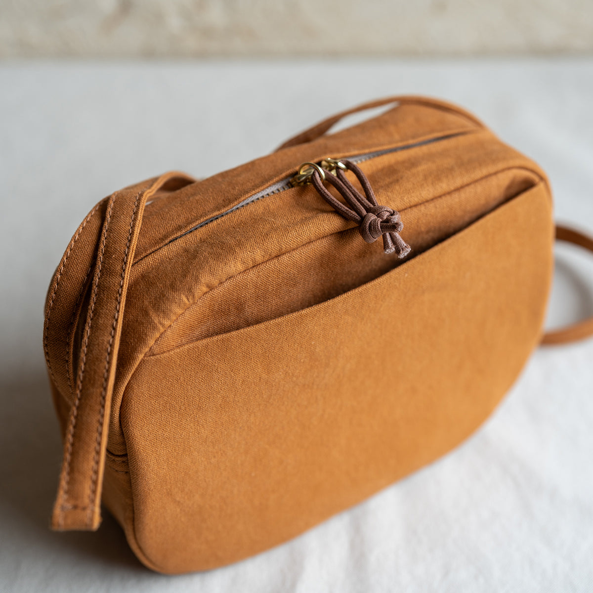 NEW POCHETTE - camel -