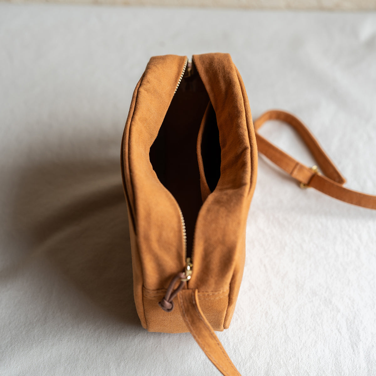 NEW POCHETTE - camel -