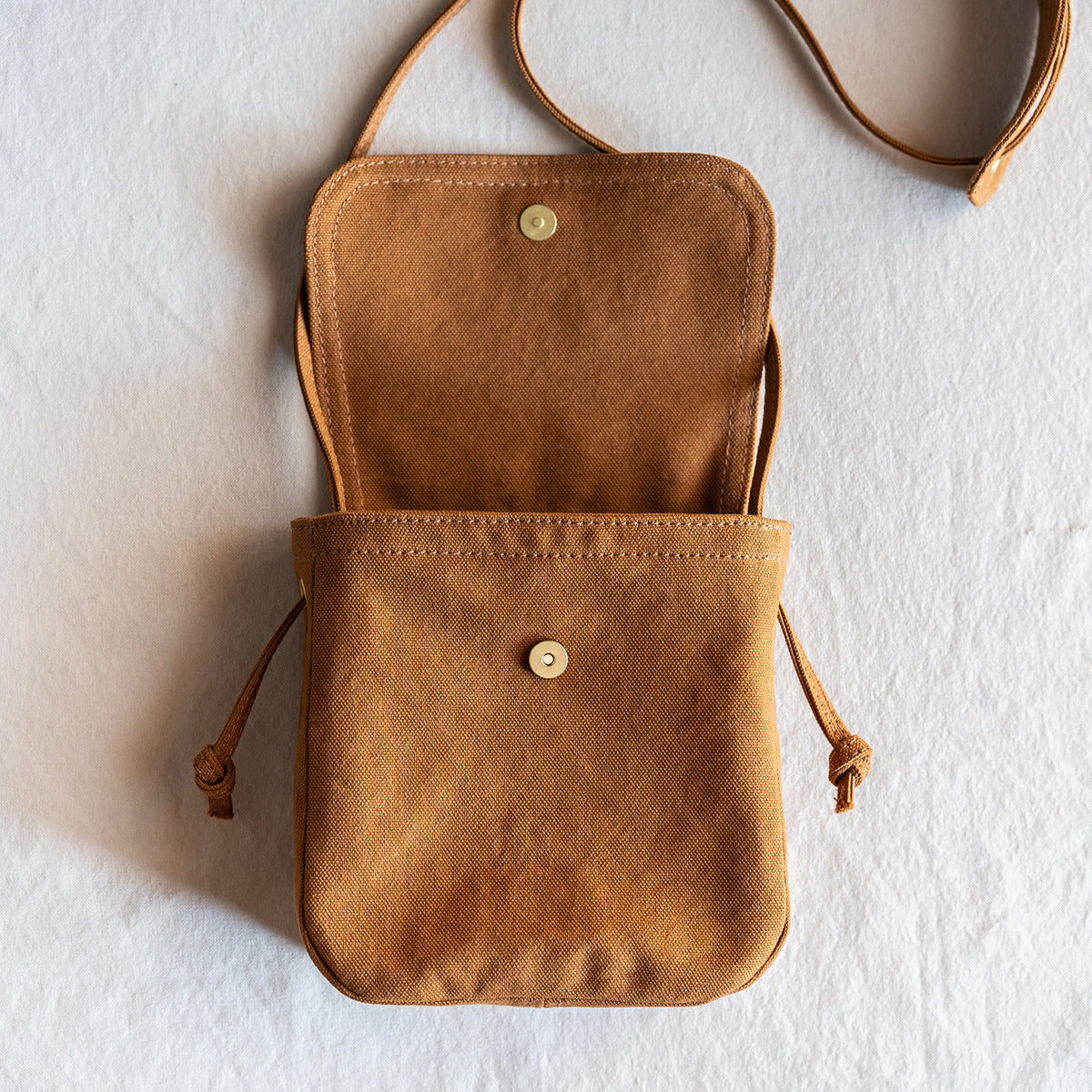 POCKET SHOULDER - camel -