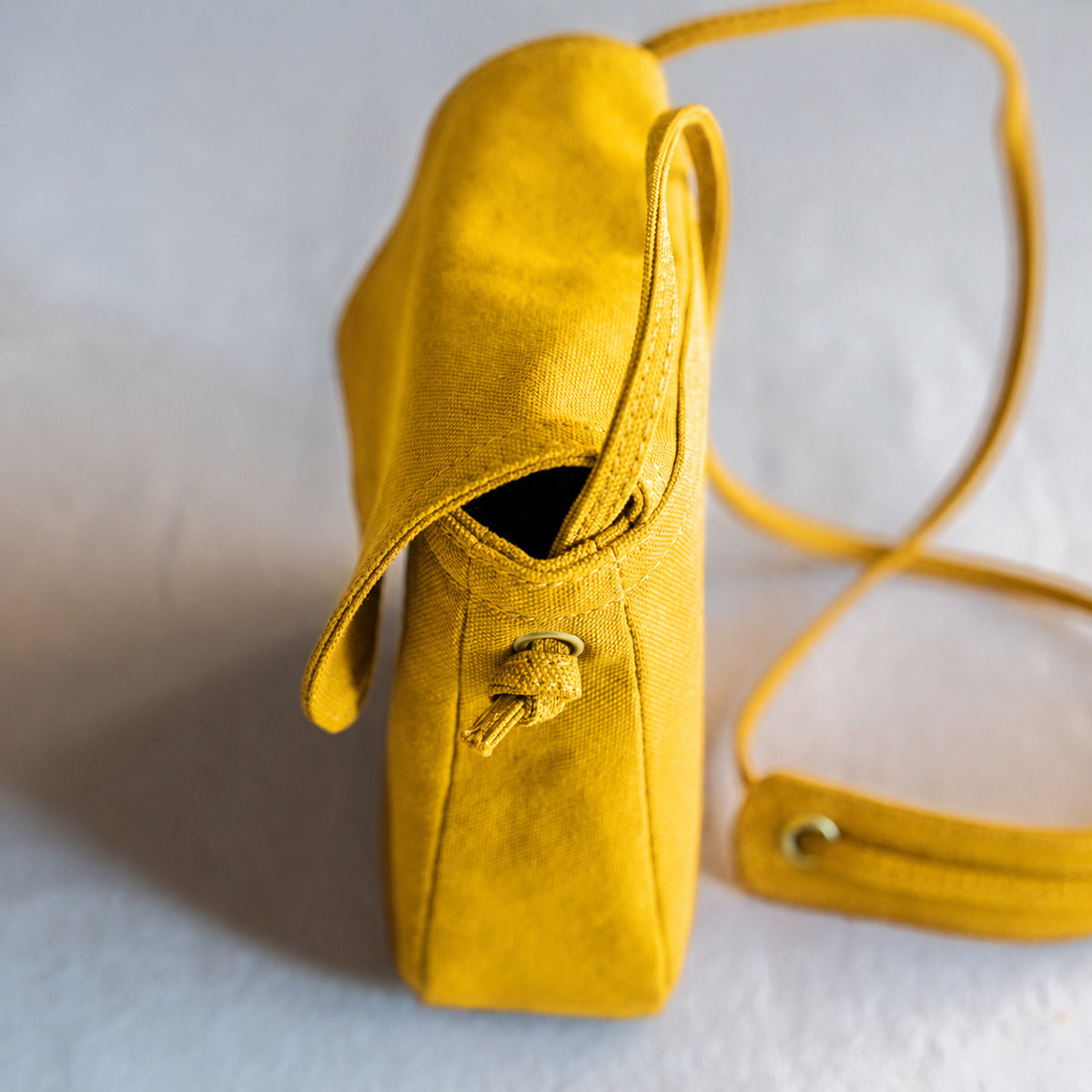 POCKET SHOULDER - mustard -