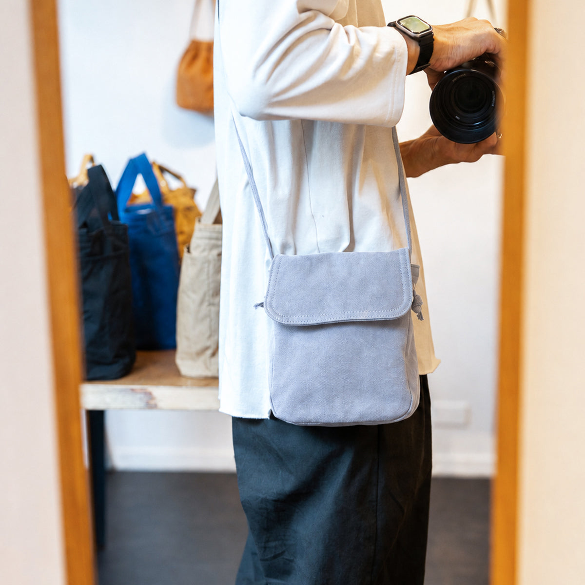 POCKET SHOULDER - lightgray -