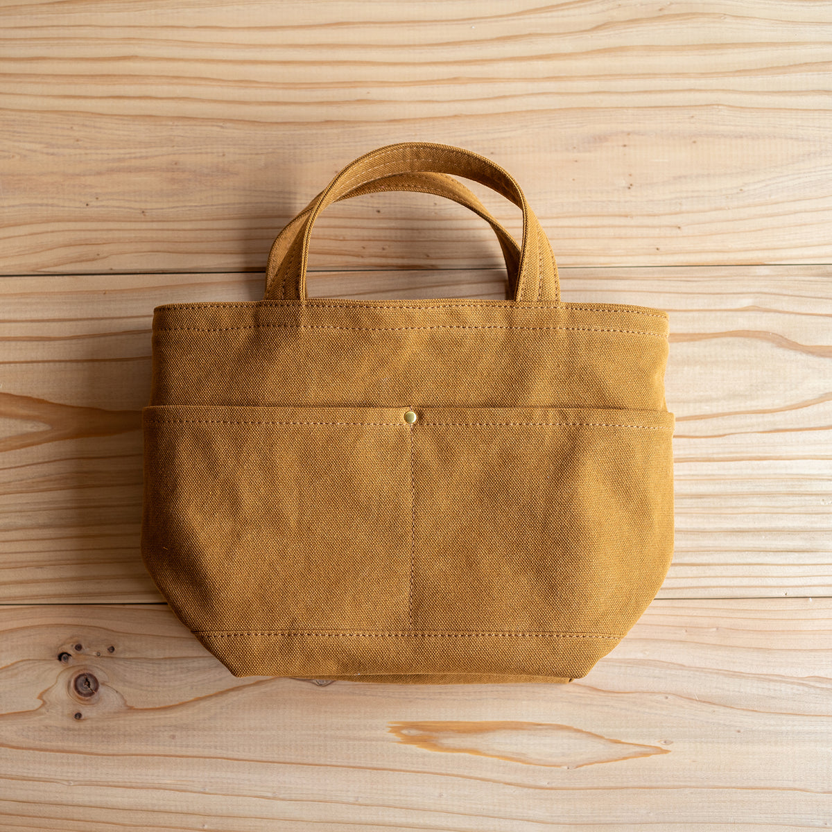 POCKET TOTE - camel -