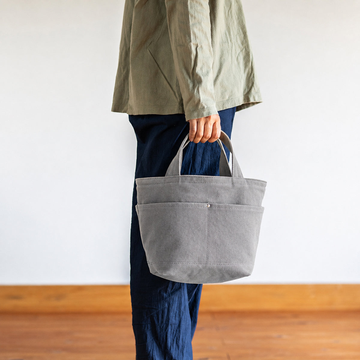 POCKET TOTE - lightgray -