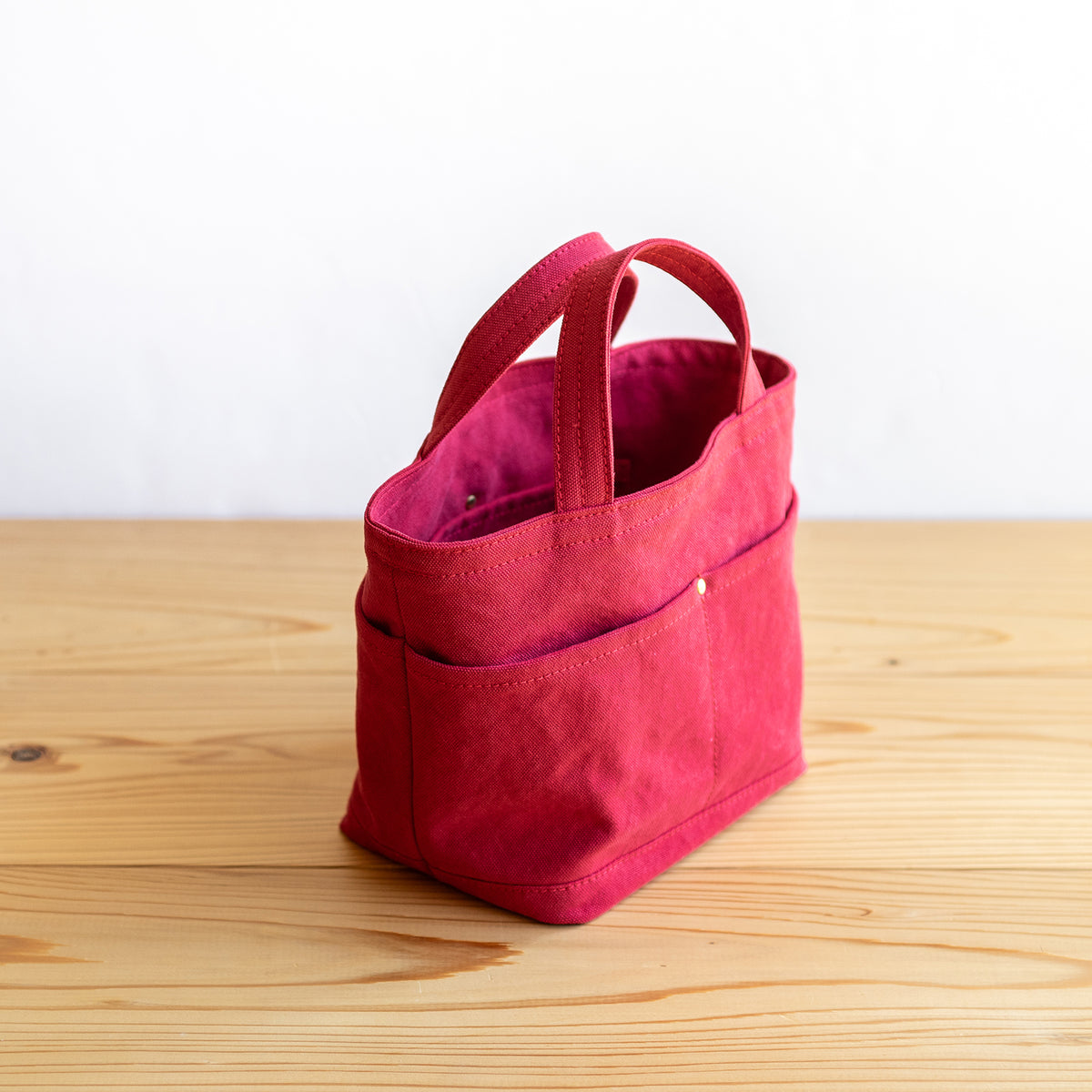 POCKET TOTE - red -