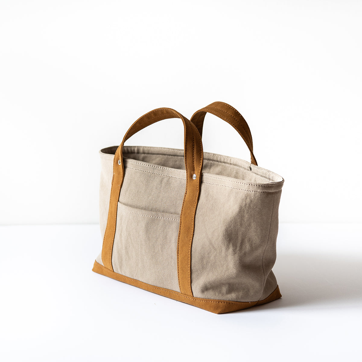 STANDARD TOTE Bi-color（beige×camel）