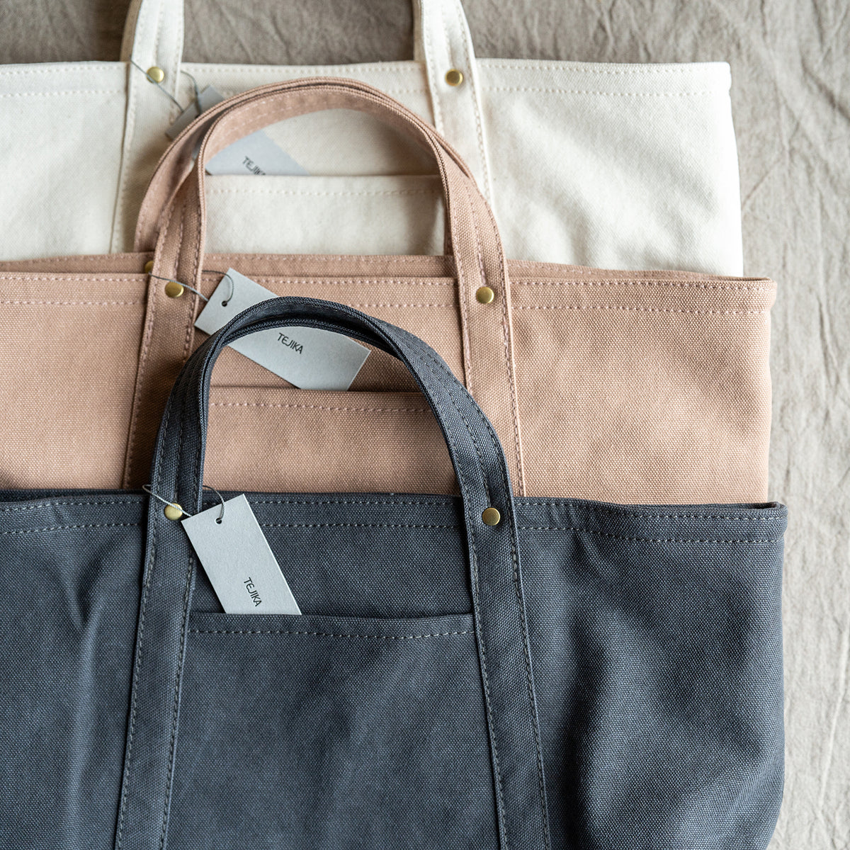 STANDARD TOTE - charcoal gray -