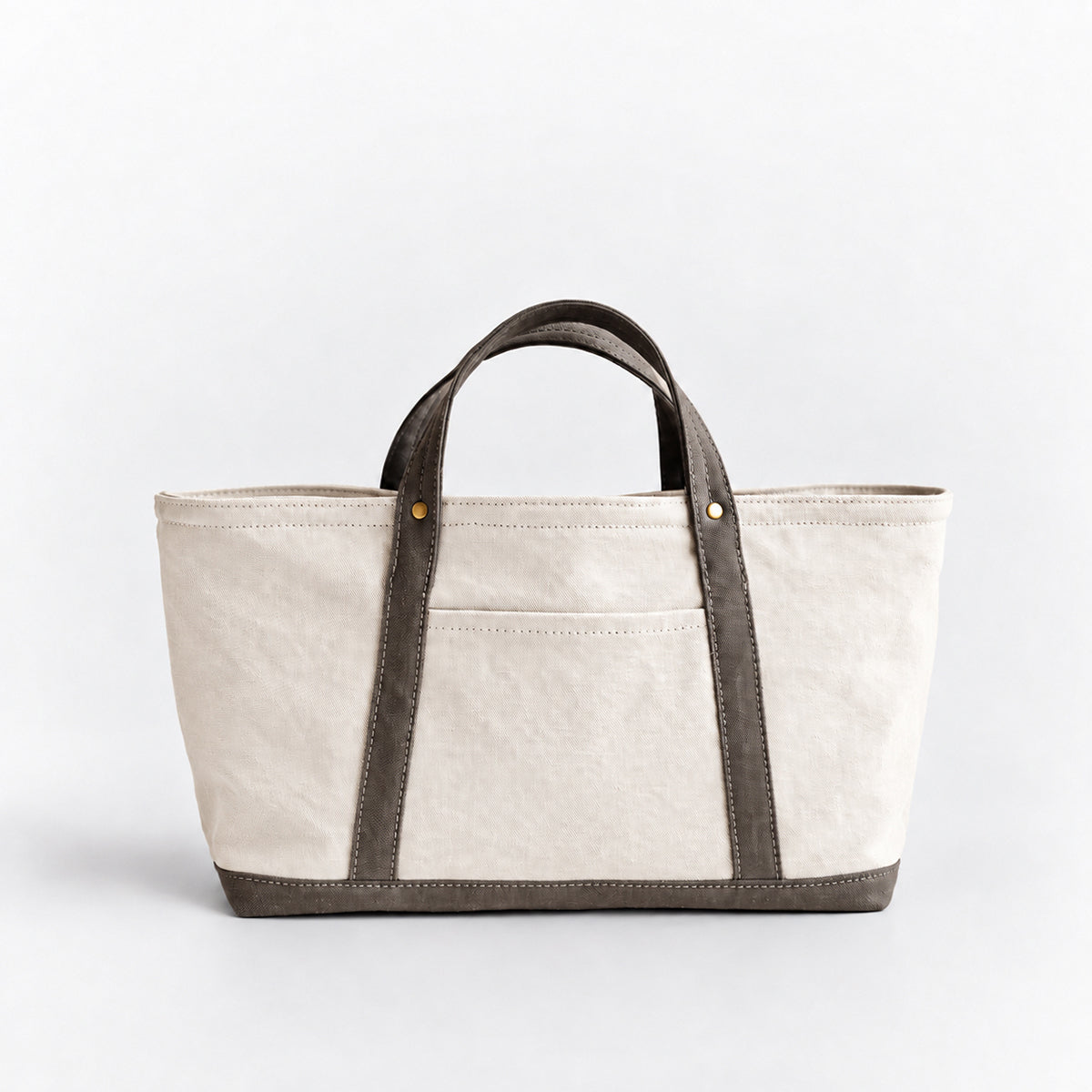 STANDARD TOTE Bi-color（ivory×oldkhaki）