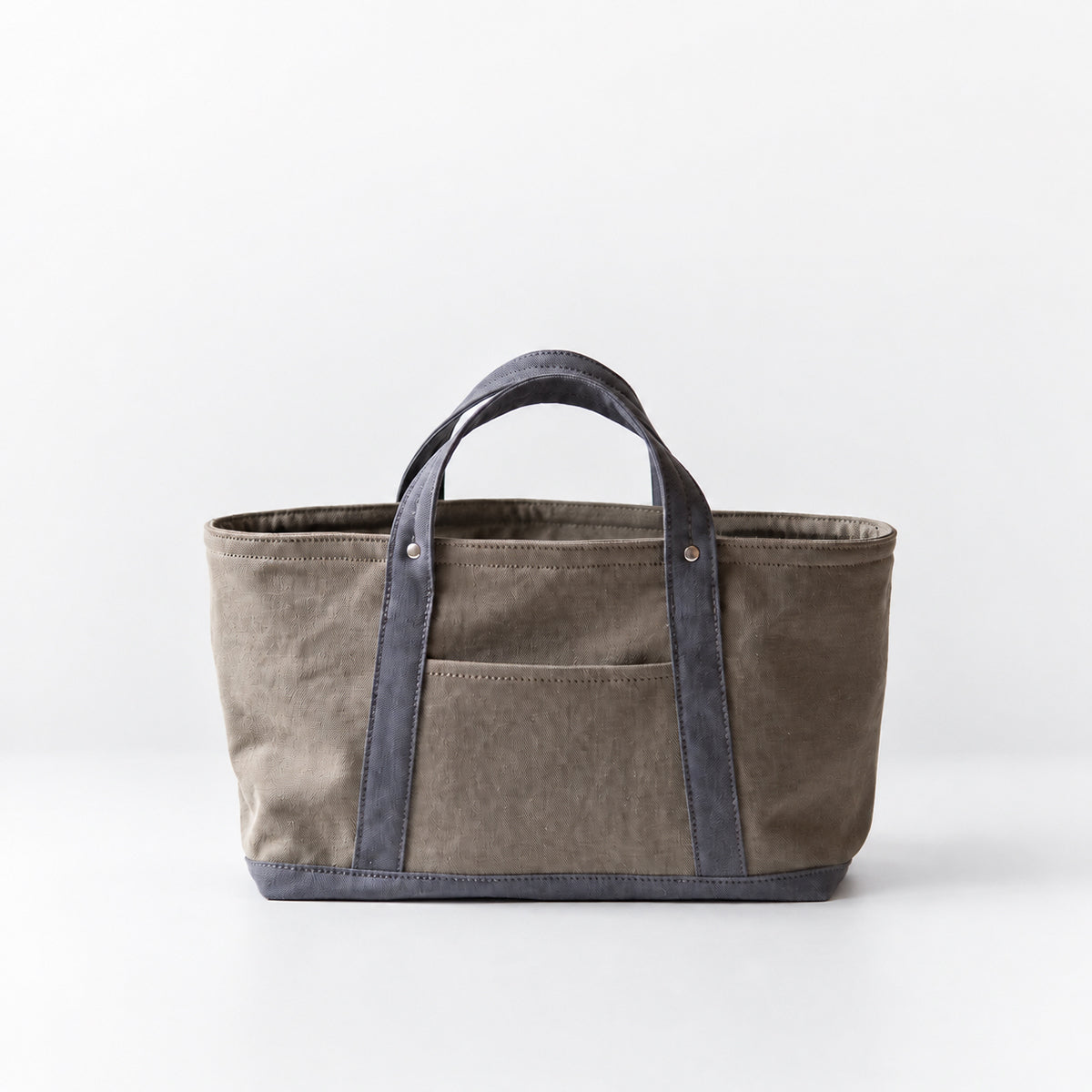 STANDARD TOTE Bi-color（oldkhaki×charcoal gray）