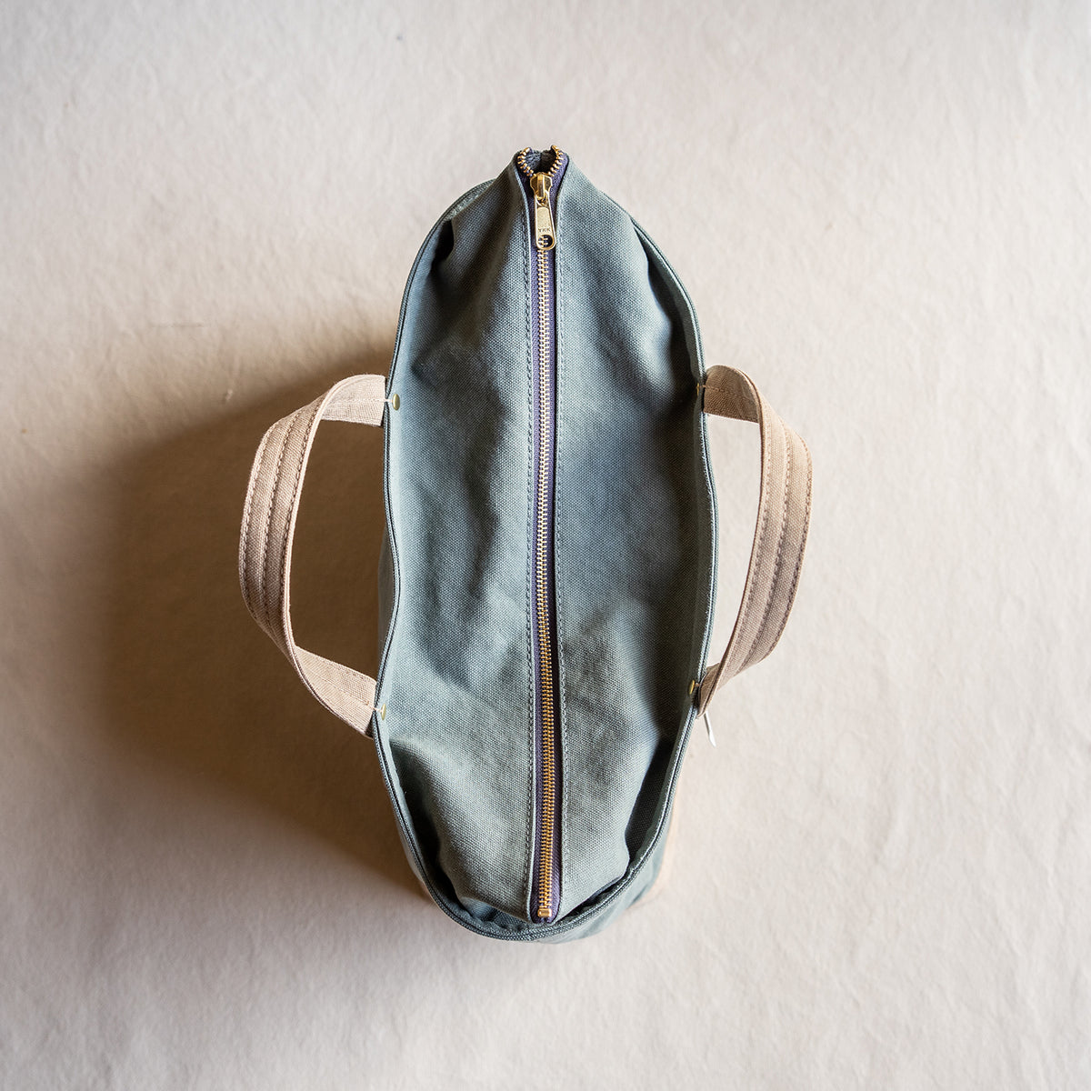 STANDARD TOTE Bi-color（sage×beige）