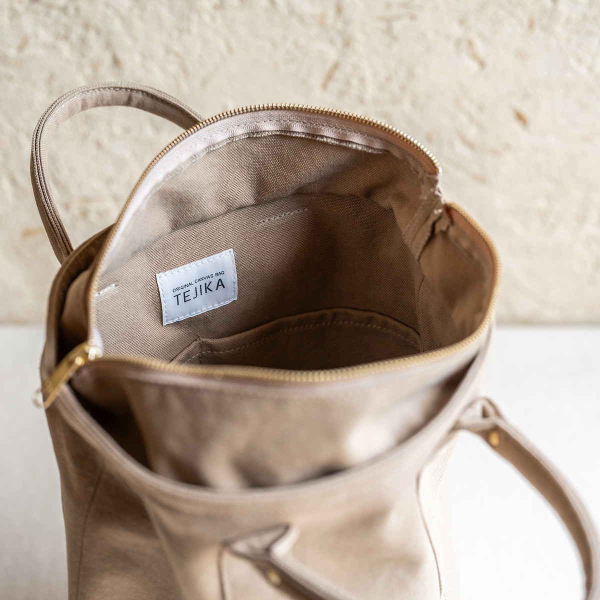 TATENAGA TOTE - beige -