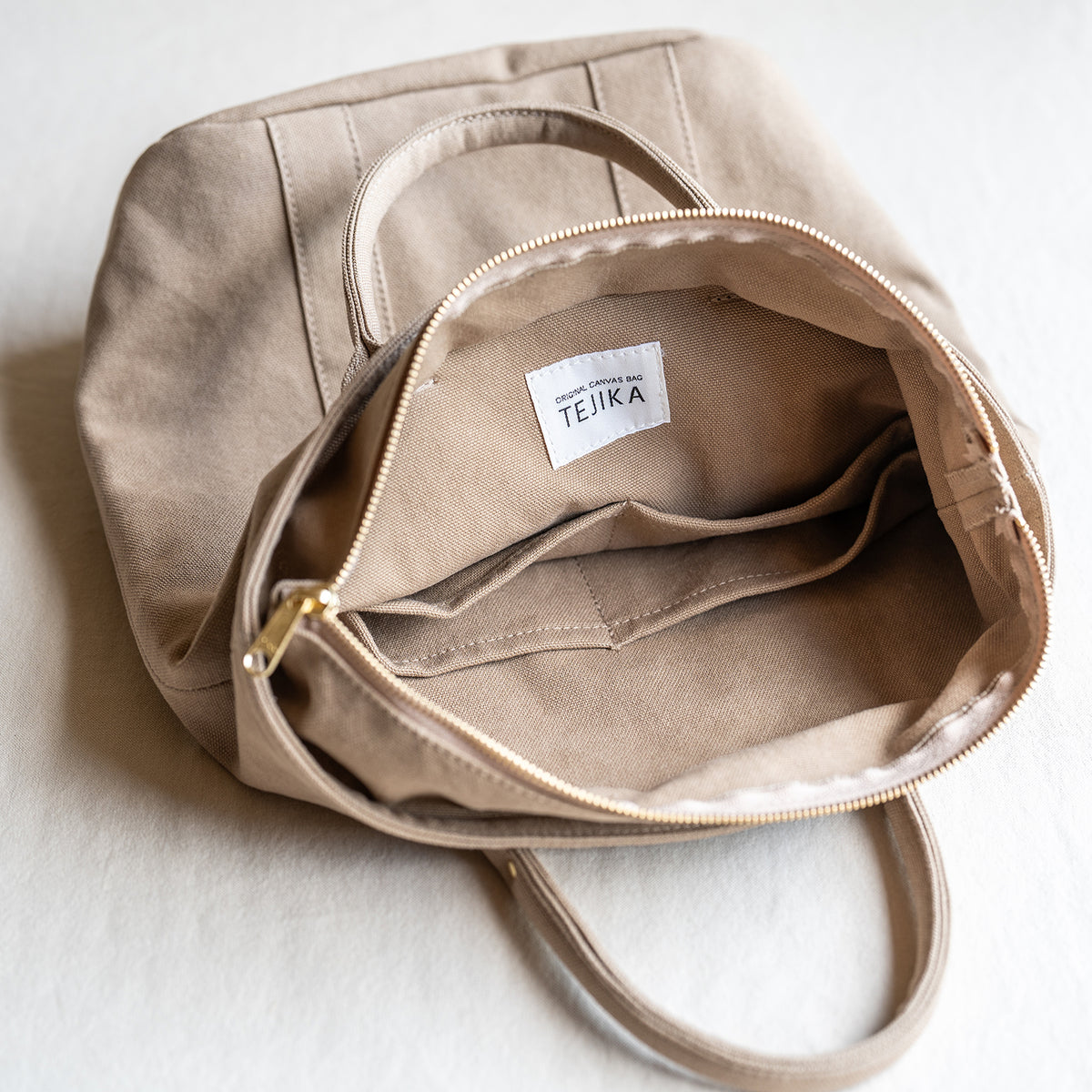 TATENAGA TOTE - beige -