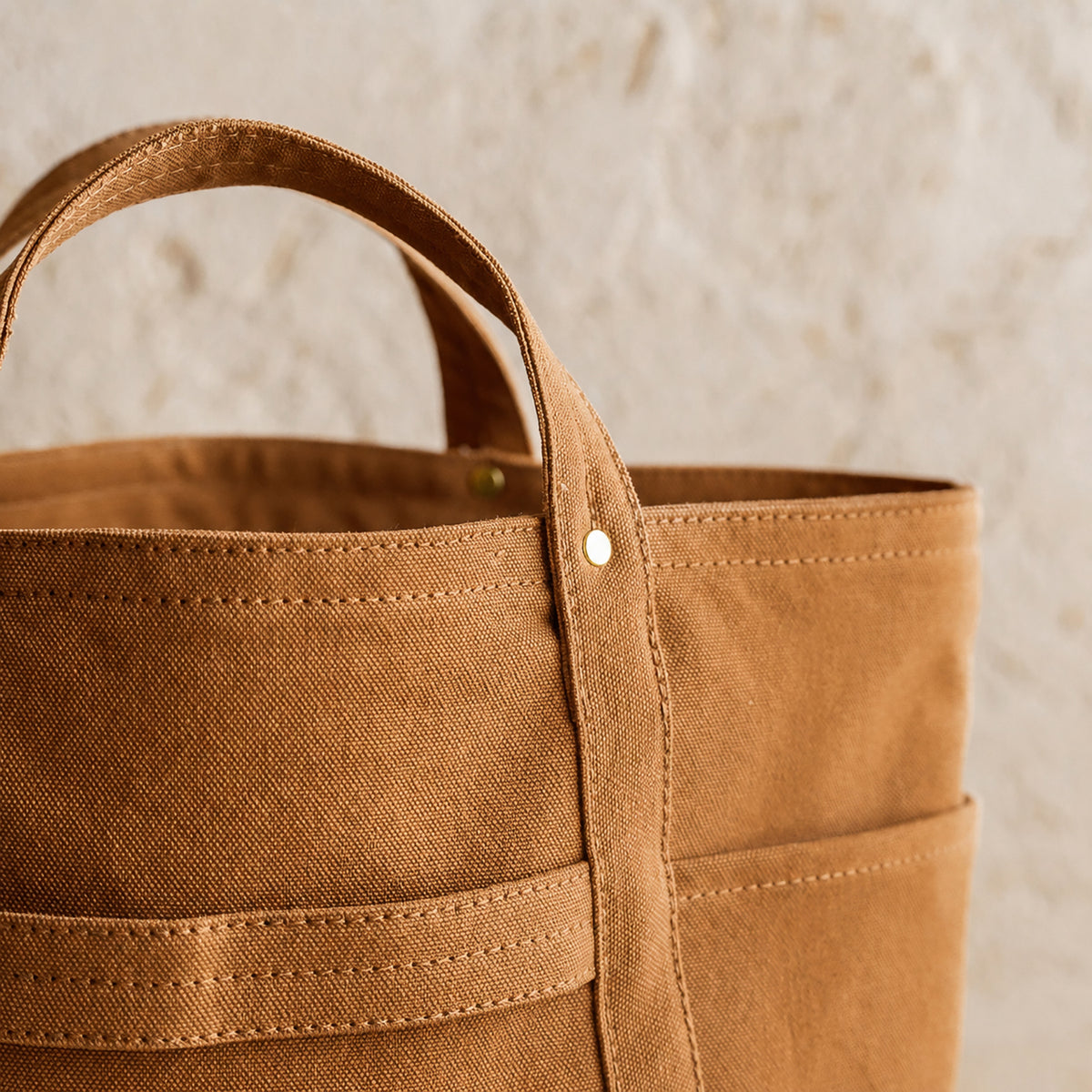 TOOL TOTE - camel -