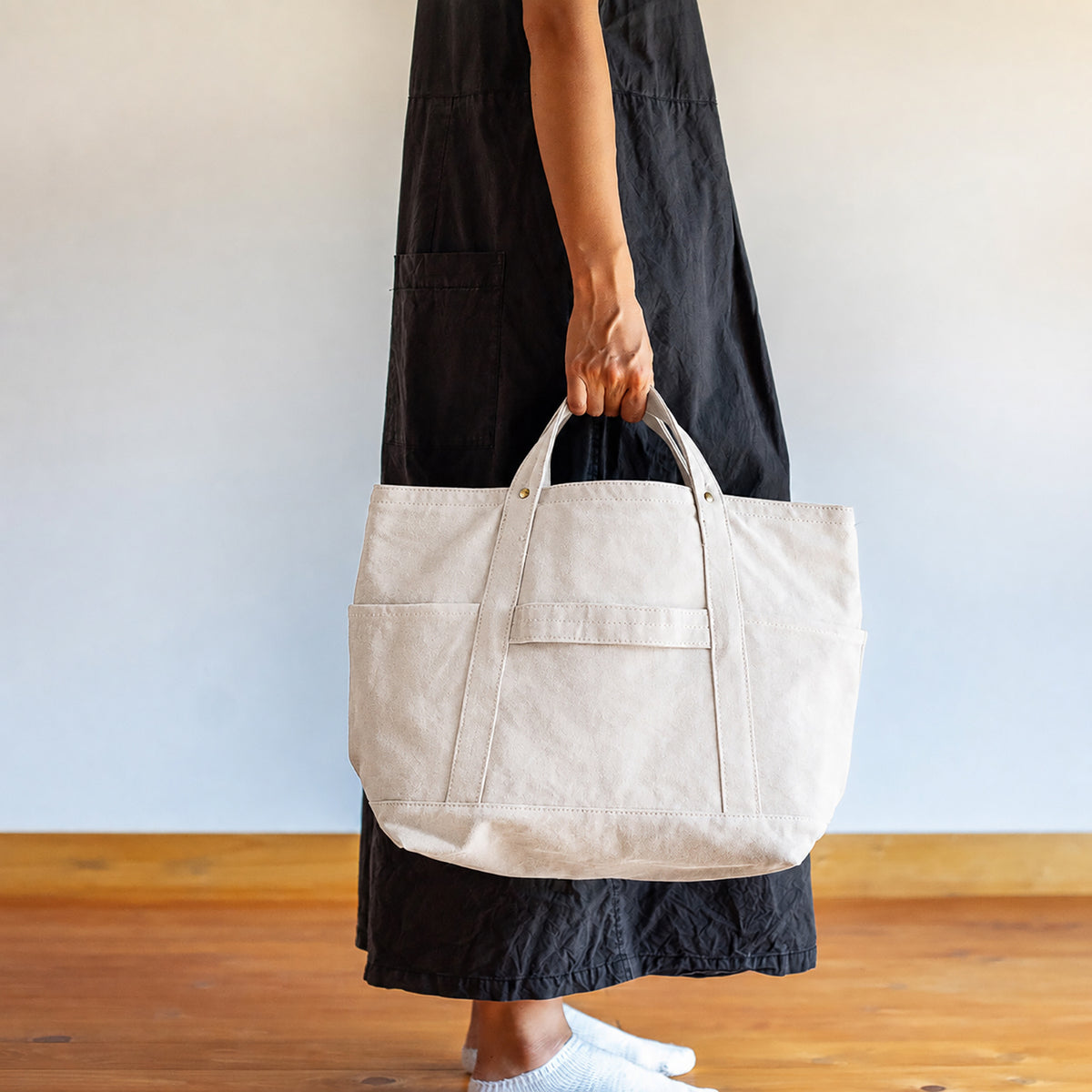 TOOL TOTE - ivory -