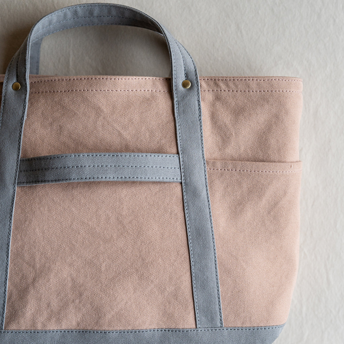 TOOL TOTE Bi-color  （smorkypink×lightgray）